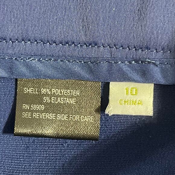 Gianni Bini women's 10 soft pants dressy wide legged and waist almost satin look - Picture 9 of 16